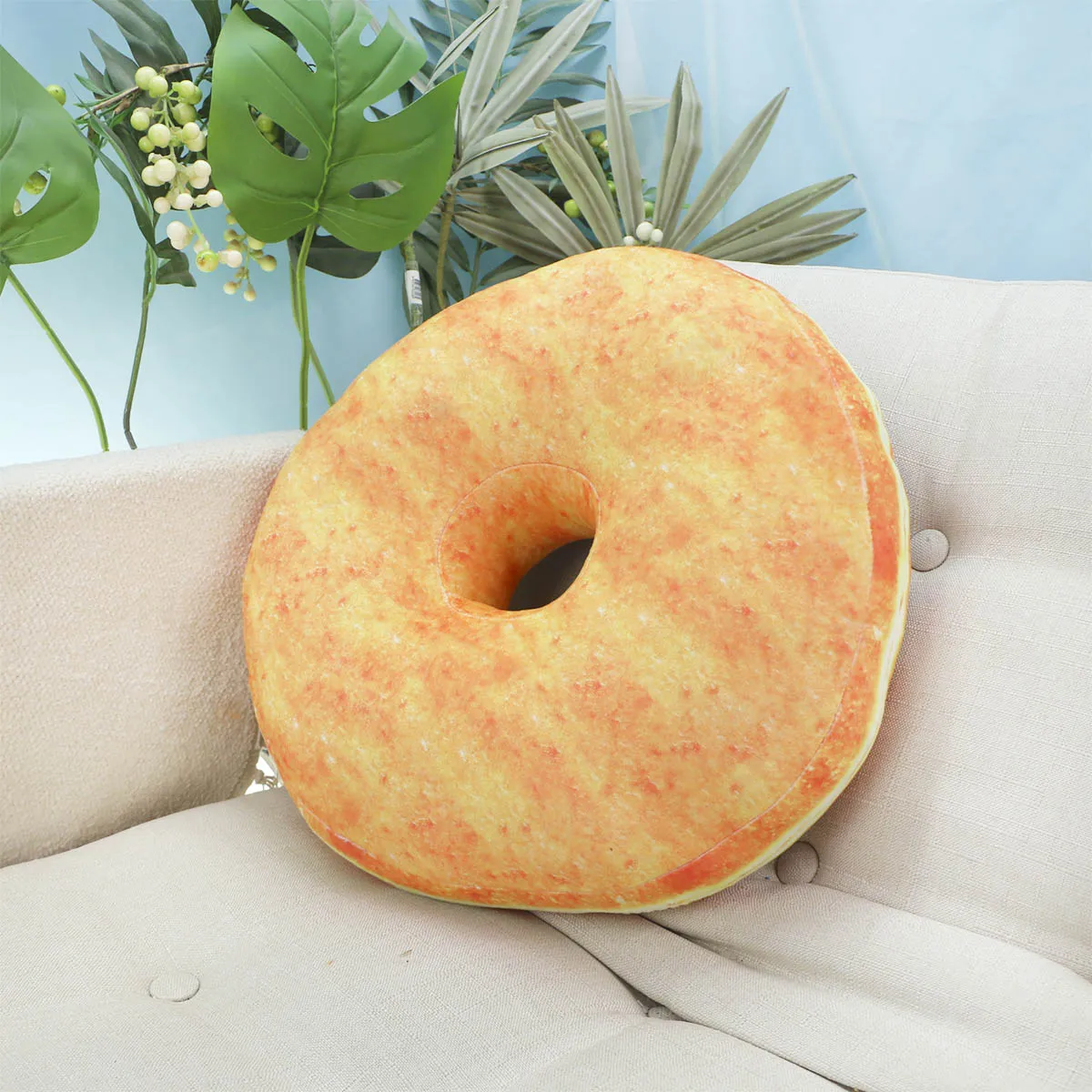 Подушка декоративная донат, 35х35 см от plush.team