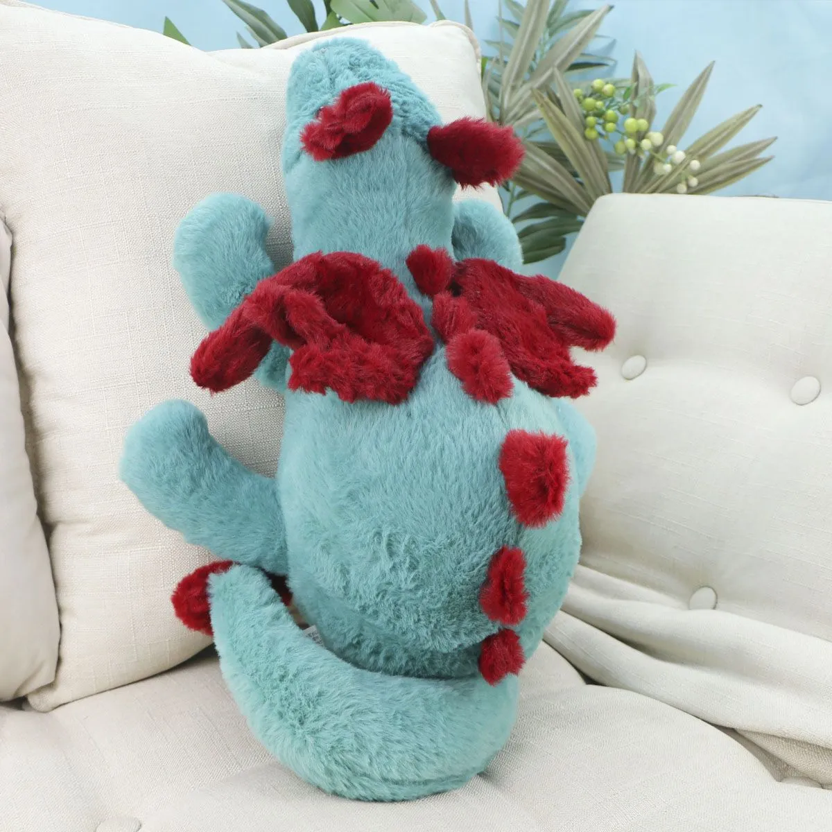 Дракон Тринити с крыльями бордо, 53 см от plush.team