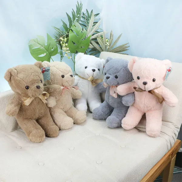 фото игрушки Медведь Нюся с лентой, 40 см