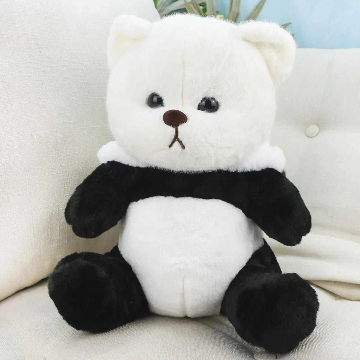 Мишка в кигуруми Панда, 35 см от plush.team
