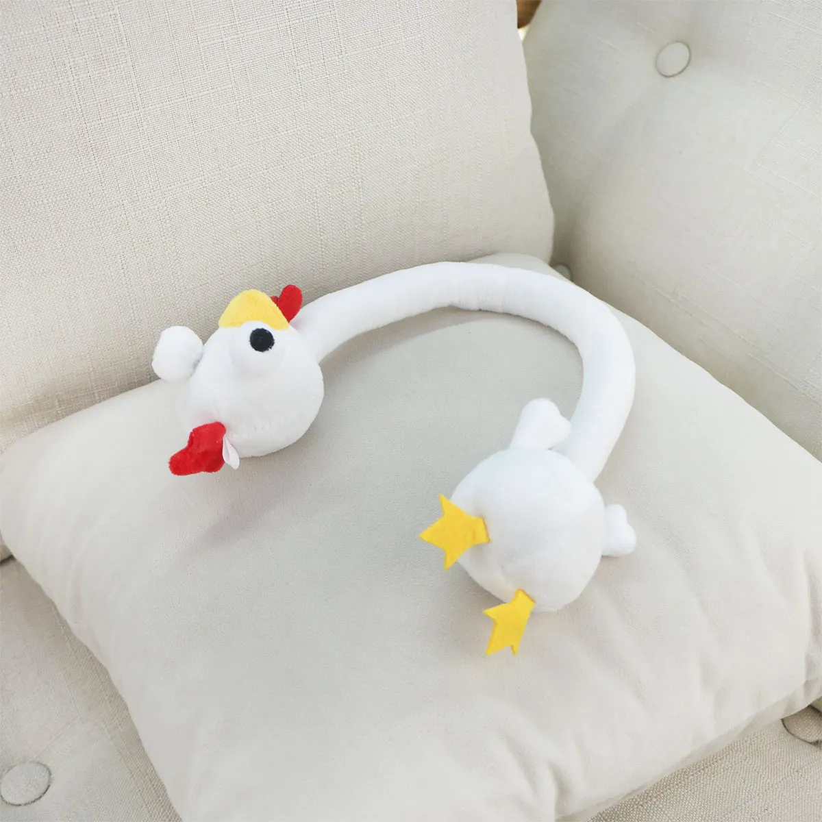 Мягкая игрушка, Мифическое существо с длинной шеей, 20(40) см., 3+ от plush.team