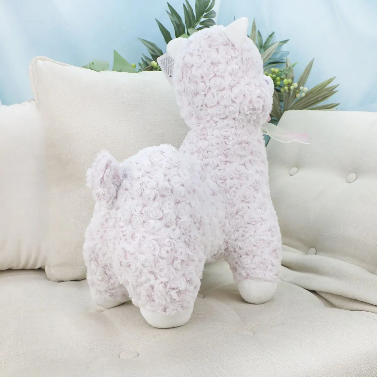Альпака Алина, 47 см (Фиолетовый) от plush.team
