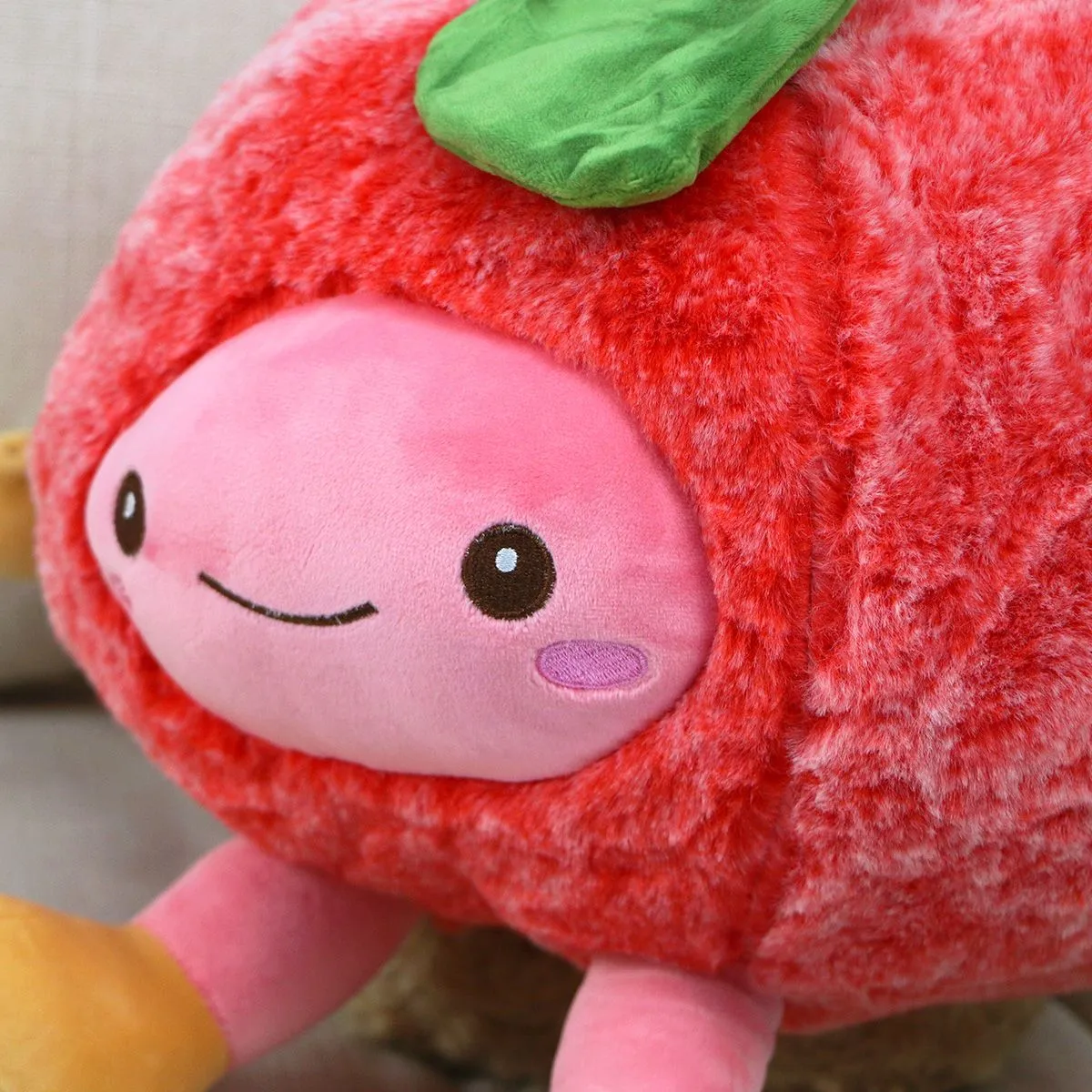 Вишня с лицом, 40 см от plush.team