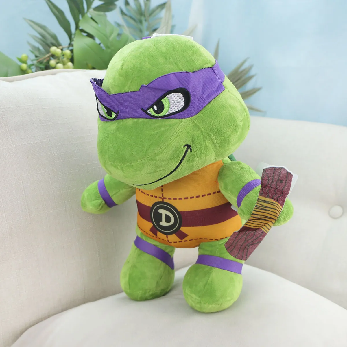 Мягкая игрушка, Черепаха боец, 30 см., 3+ от plush.team