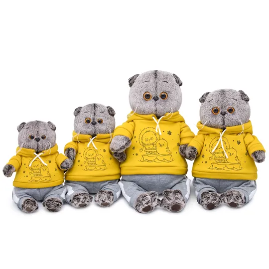 Игрушка Кот Басик в спортивном костюме от plush.team