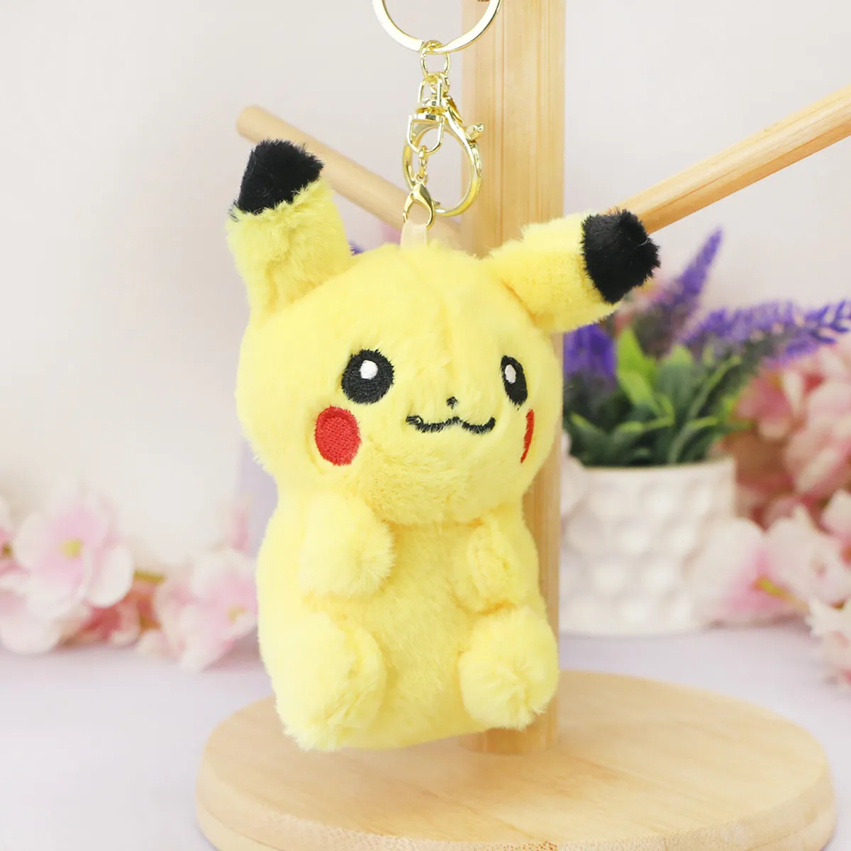 Брелок мягкий желтый Пика 1, 11 см от plush.team