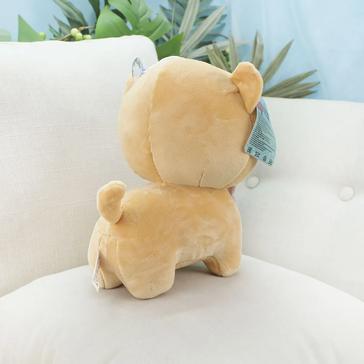 Котик с бантиком, 23 см от plush.team