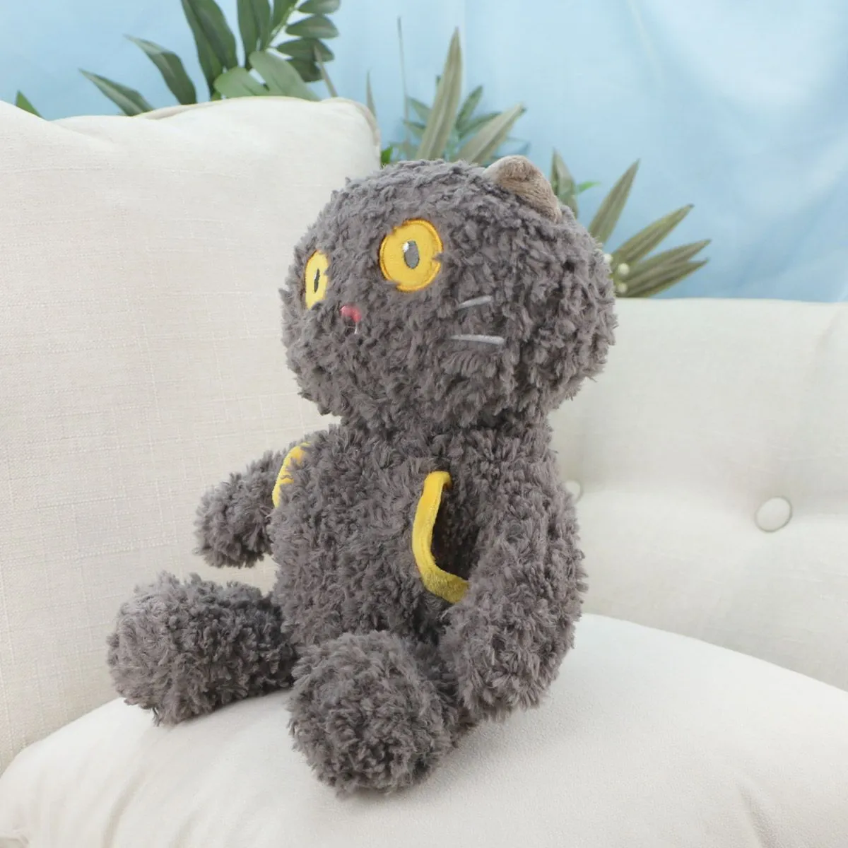 Кот перевертыш с карманом в ассортименте, 28 см от plush.team