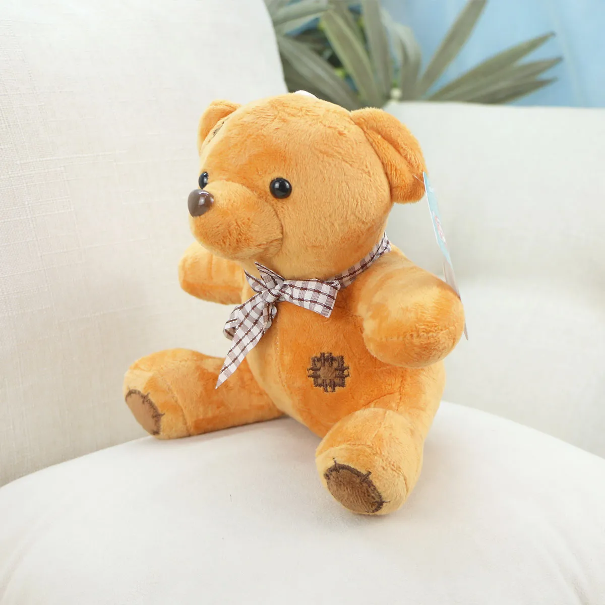 Мишка с заплаткой, 18 см от plush.team