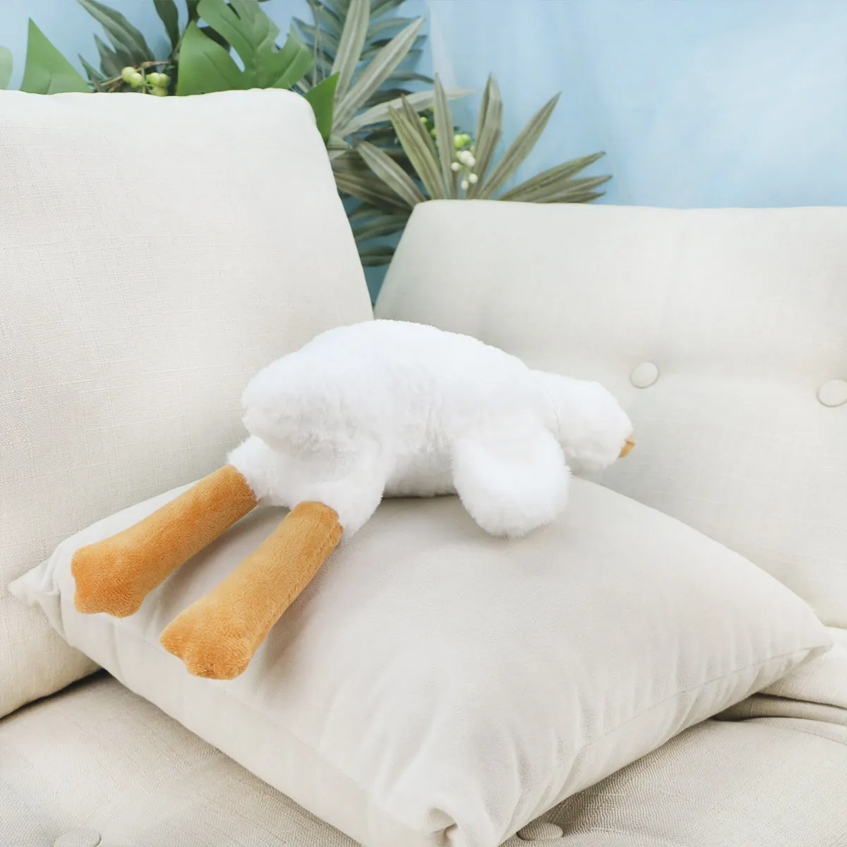 Гусь лежачий, 33 см от plush.team