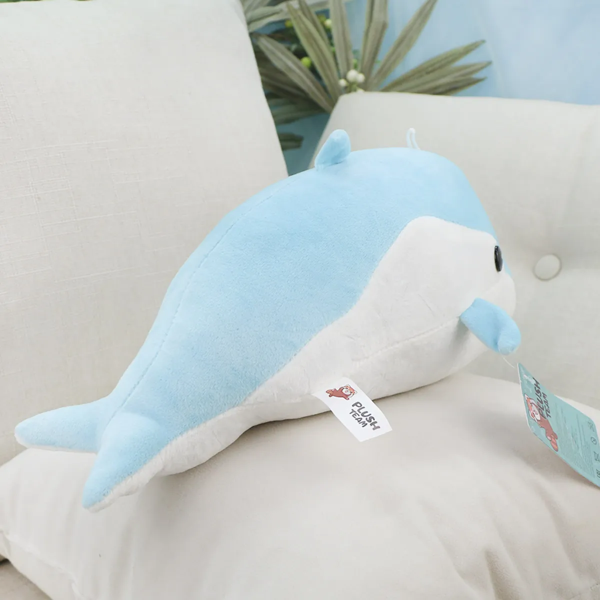 Дельфин гладкий, 30 см от plush.team