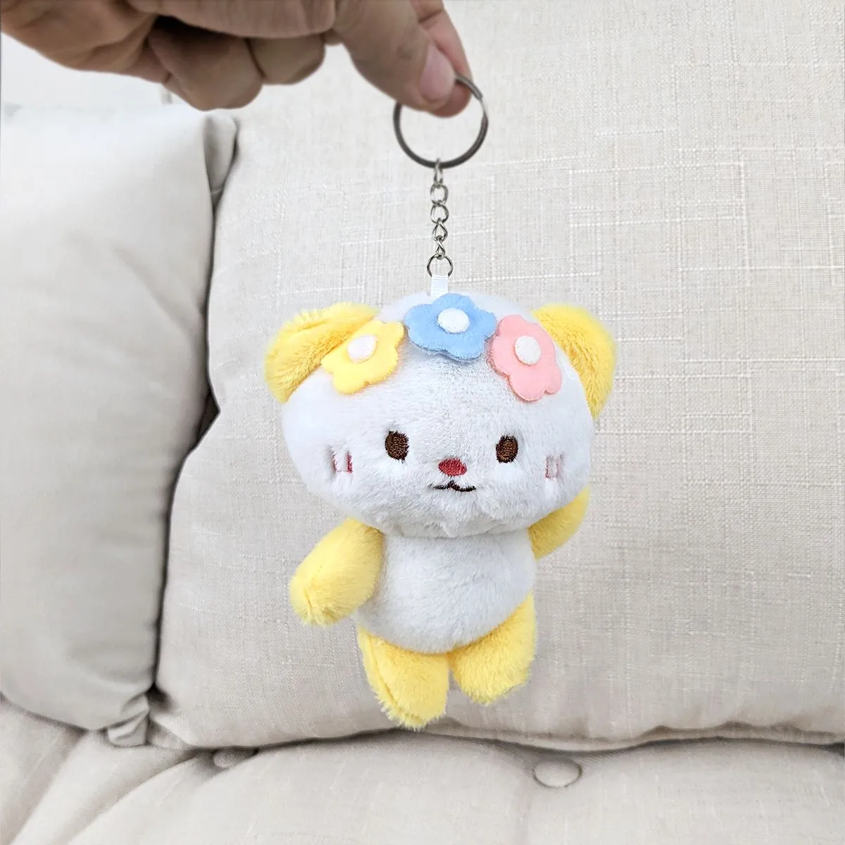Кошечка Фловер брелок мягкий в ассортименте, 13 см от plush.team