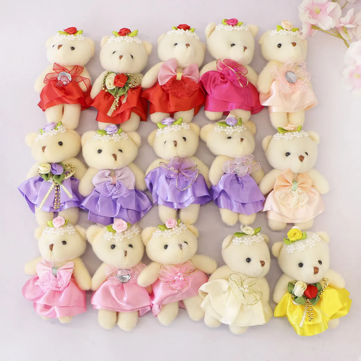 Мишка в юбке, 10 см от plush.team