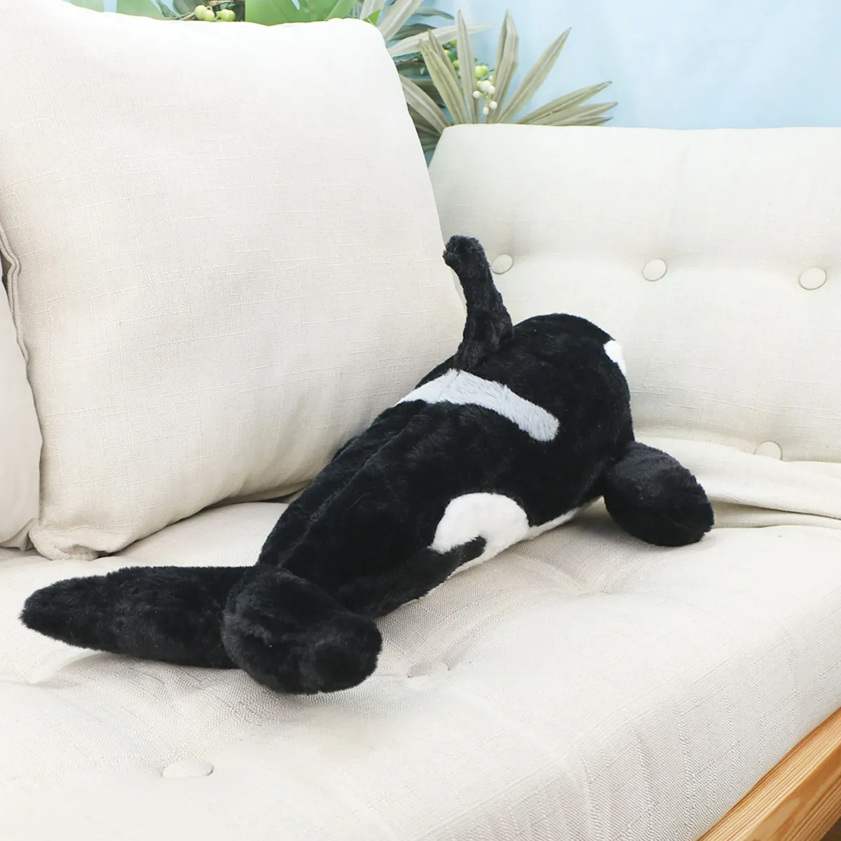 Косатка черная, 60 см от plush.team