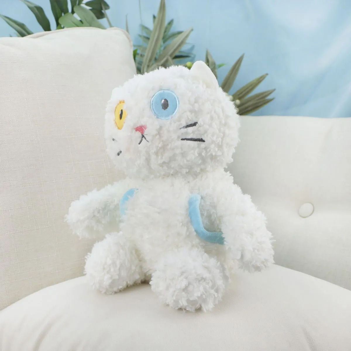 Кот перевертыш с карманом в ассортименте, 28 см от plush.team