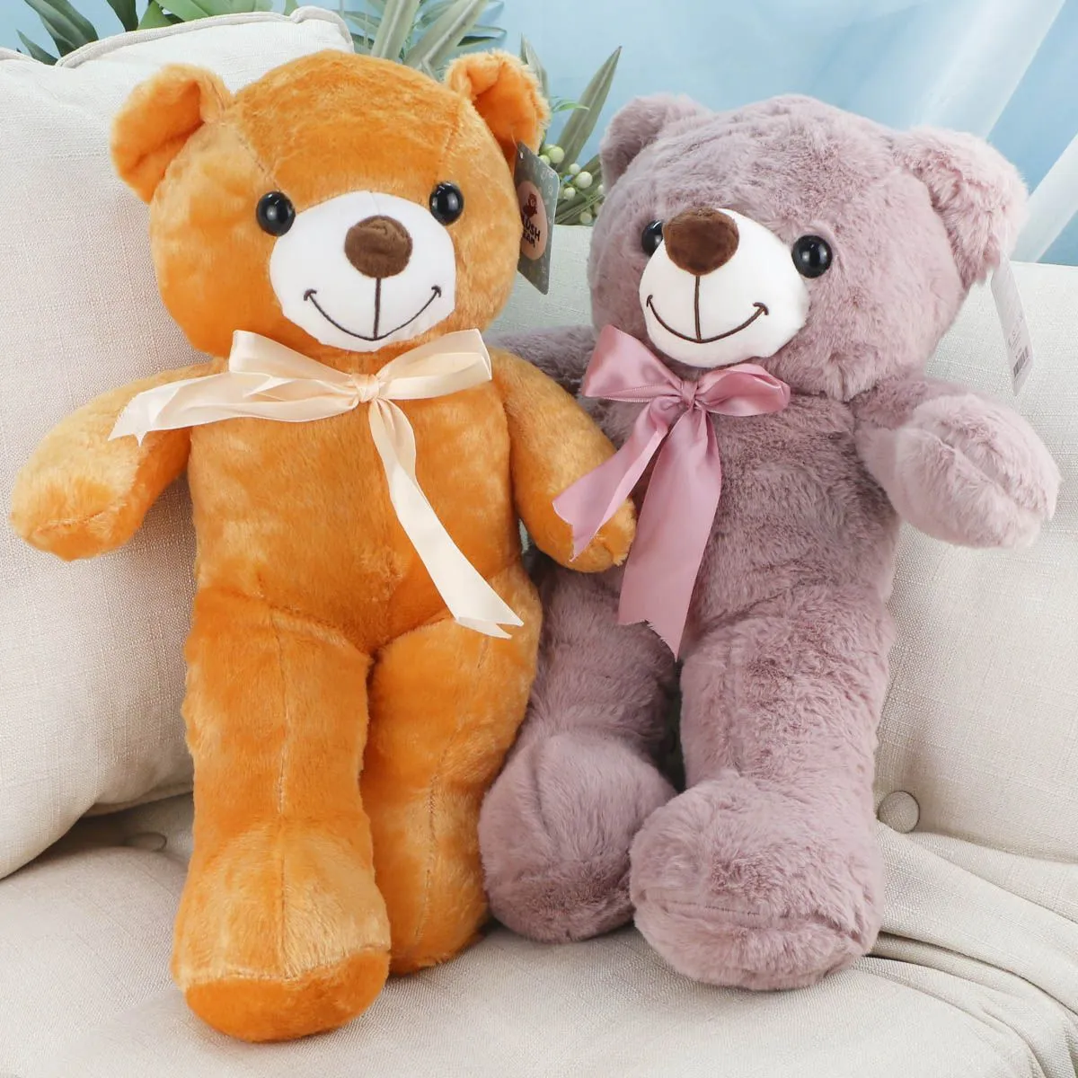 Мишка Мишка разноцветный в ассортименте, 55 см от plush.team