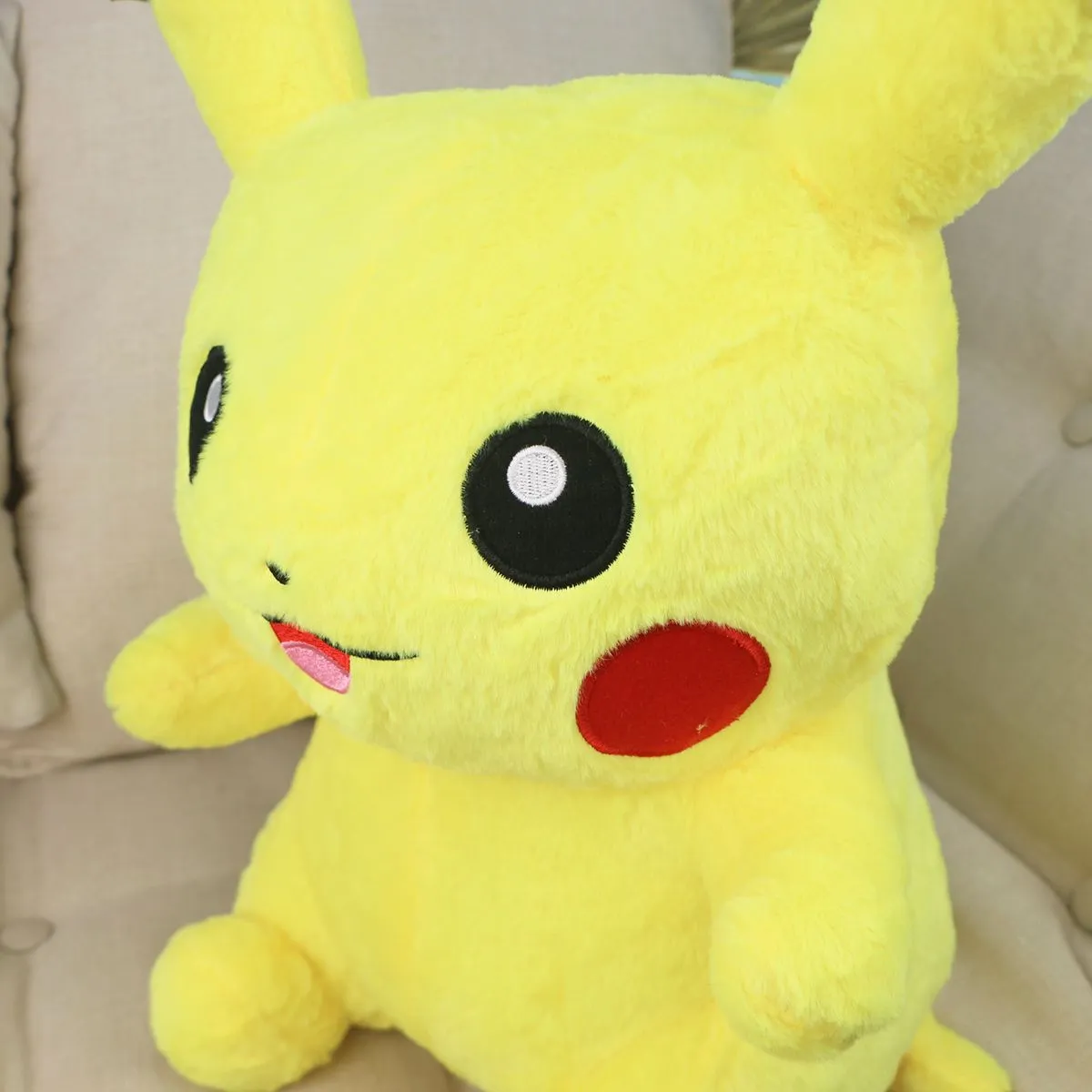 Пикачу пушистый, 45 см от plush.team