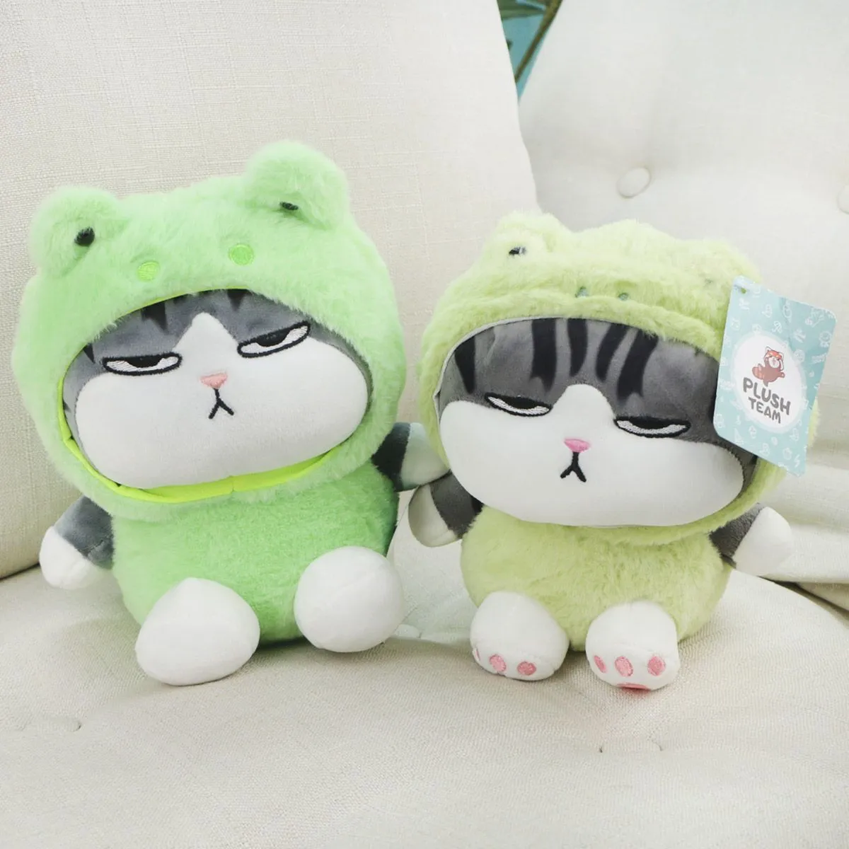 Кот на диете в костюме в ассортименте, 19 см от plush.team