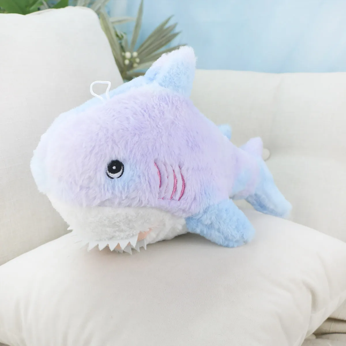 Акула пухлая разноцветная, 33 см от plush.team