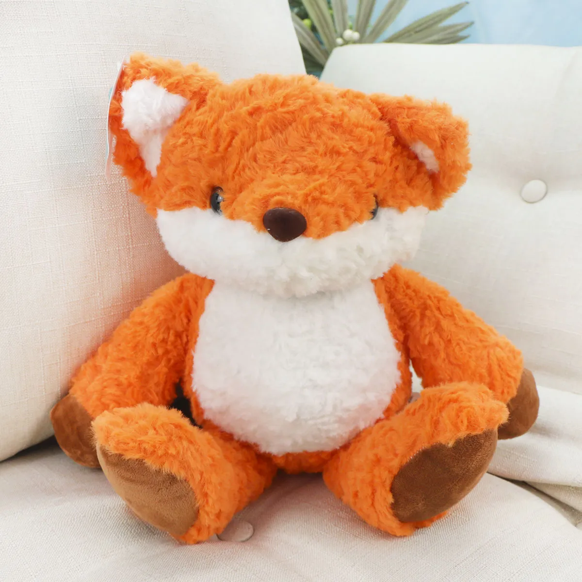 Лиса с висячими ногами, 40 см от plush.team