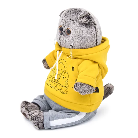 Игрушка Кот Басик в спортивном костюме от plush.team