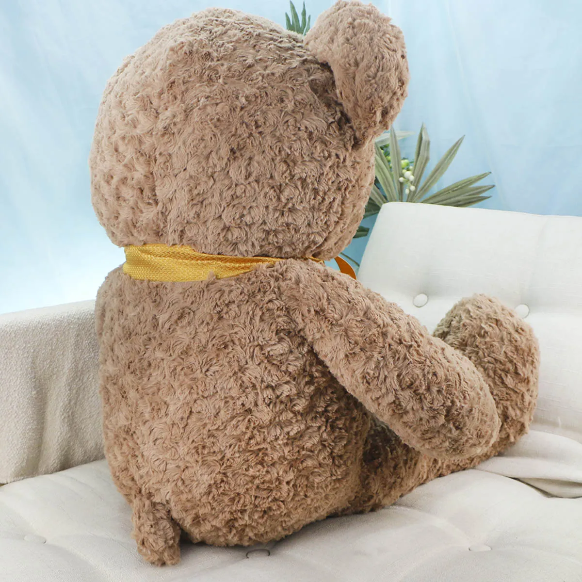 Медведь Хелси с вышивкой, 60(90) см (Коричневый) от plush.team
