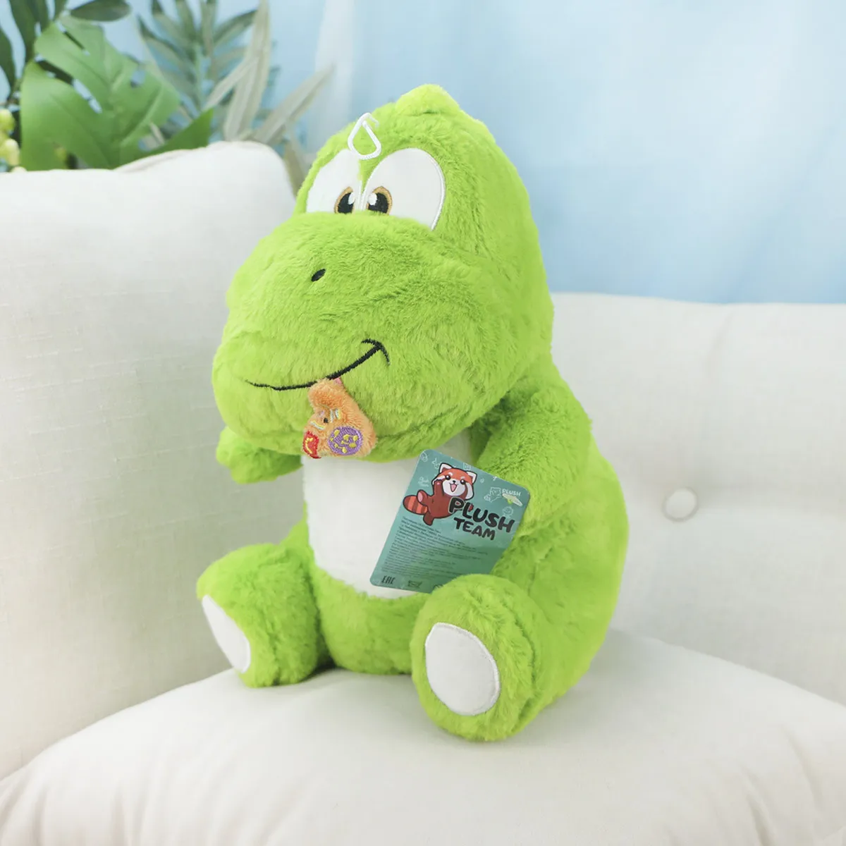 Динозавр бейби сидячий, 30 см от plush.team