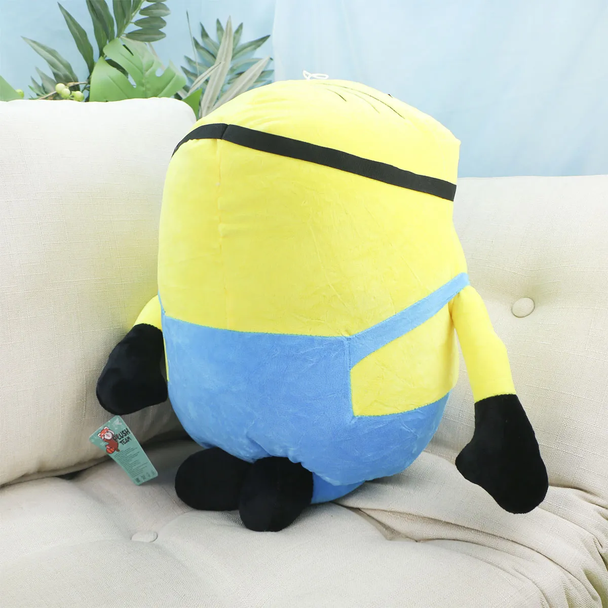 Желтый рабочий гладкий Стю, 45 см от plush.team