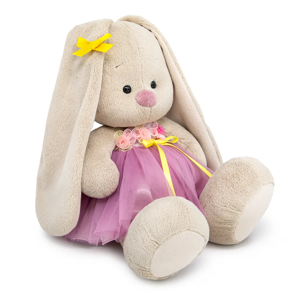фото игрушки Игрушка Зайка Ми большой в розовом платье SidL-696