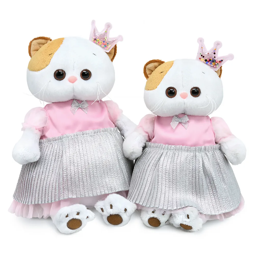 фото игрушки Игрушка Кошечка Ли-Ли в платье и с короной LK24-154