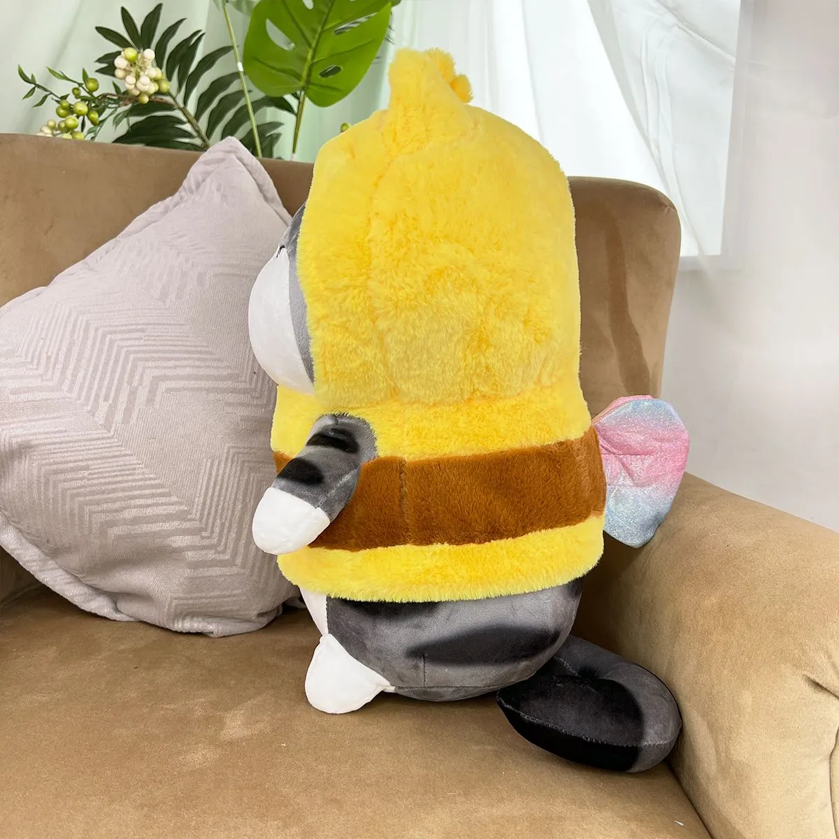 Кот на диете в костюме пчелы, 35 см от plush.team