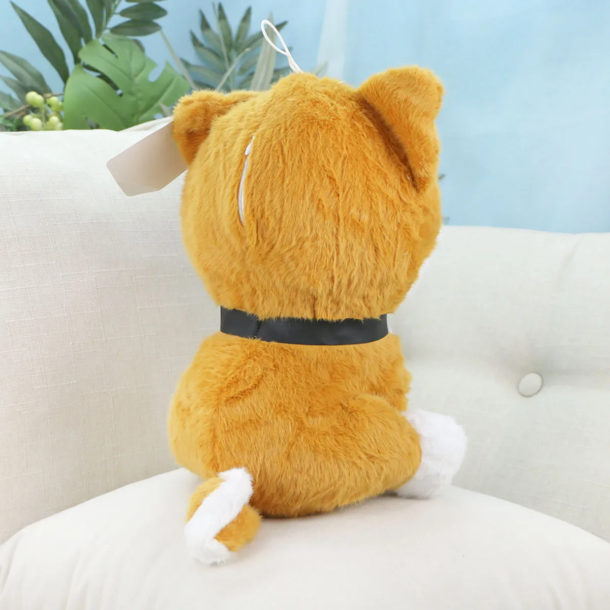 Собака Курбис сидячая, 28 см (Бежевая) от plush.team