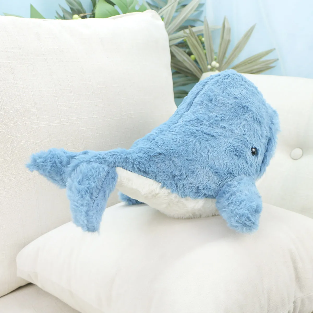 Кит синий, 36 см от plush.team