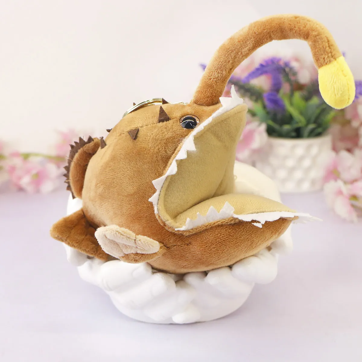 Брелок мягкий рыба удильщик, 15 см от plush.team