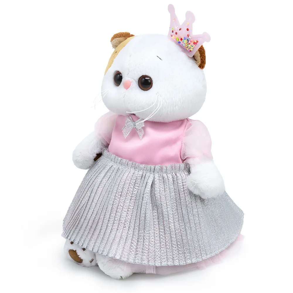 фото игрушки Игрушка Кошечка Ли-Ли в платье и с короной LK24-154