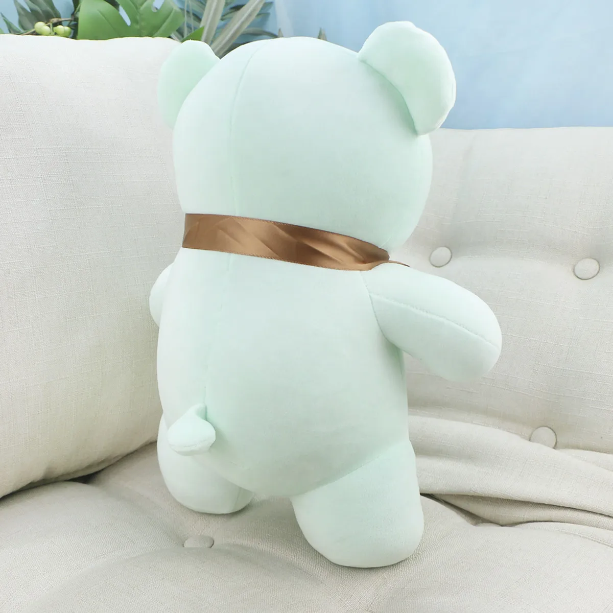 Мишка Тимби нежный, 35 см (Зеленый) от plush.team