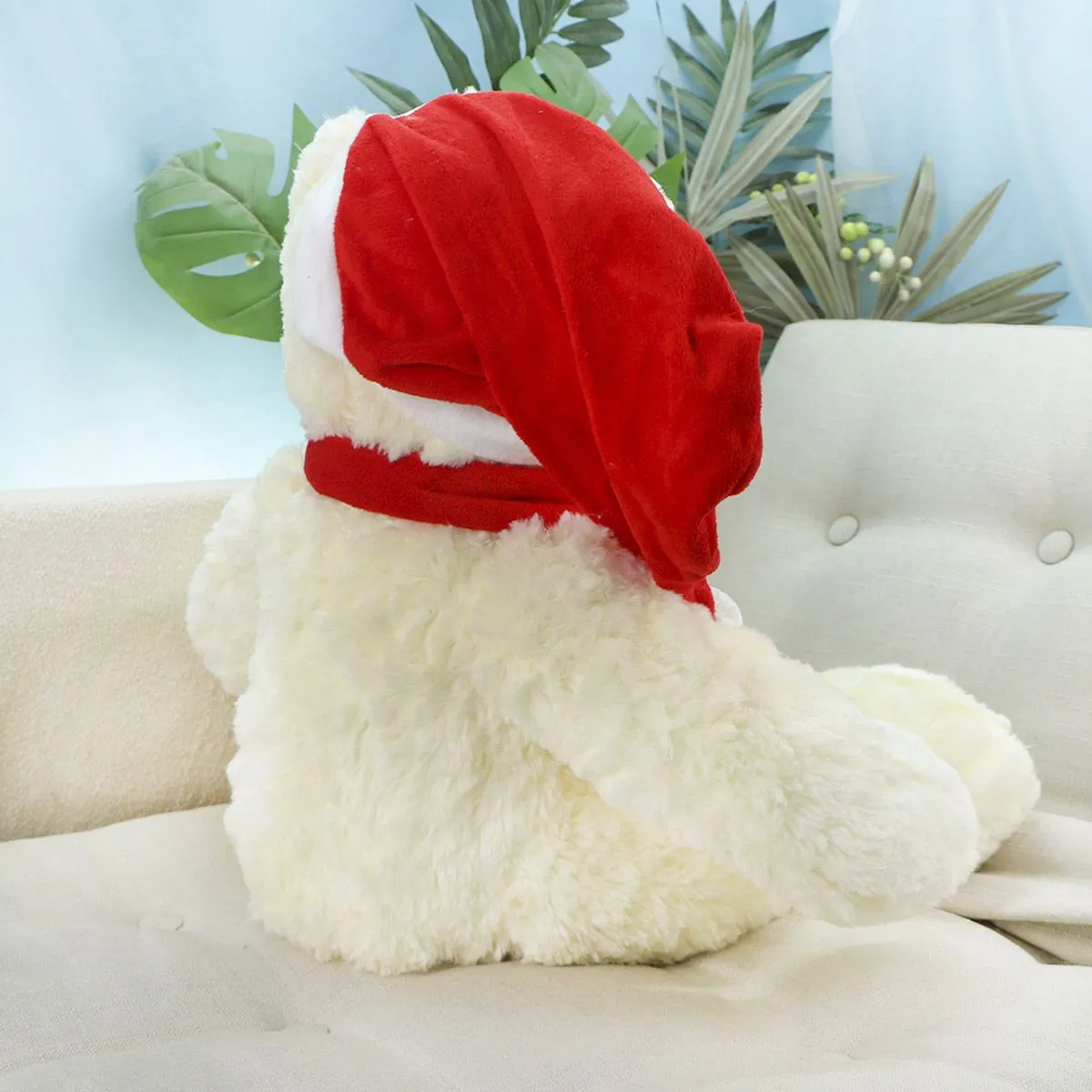 Медведь Виктор в шарфе и шапке, 45(55) см от plush.team