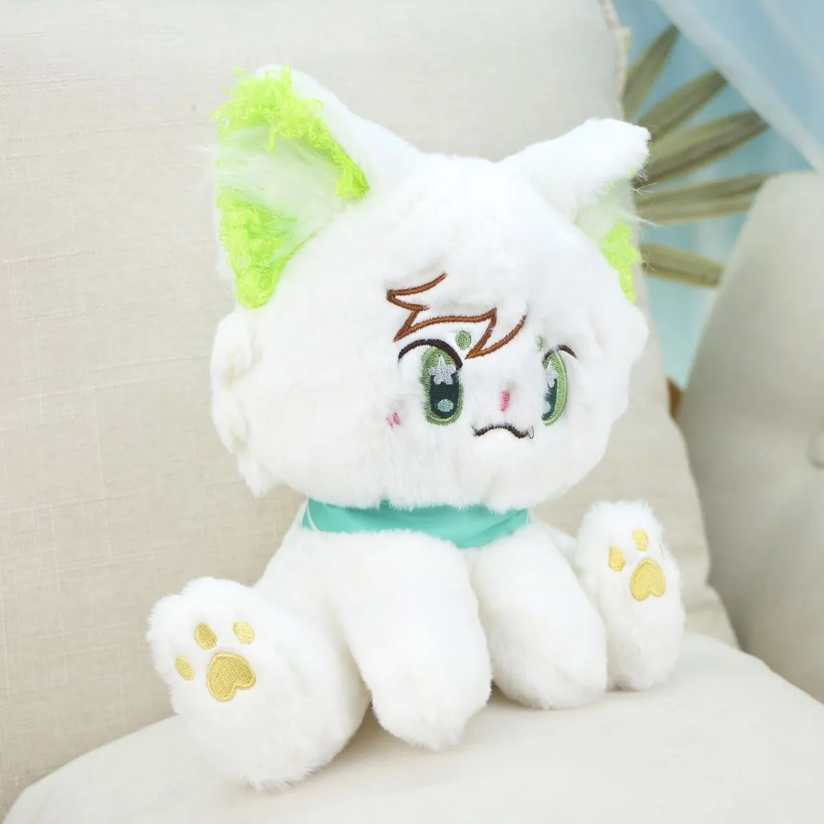 Кот сидячий Венти Аниме в ассортименте, 25 см от plush.team