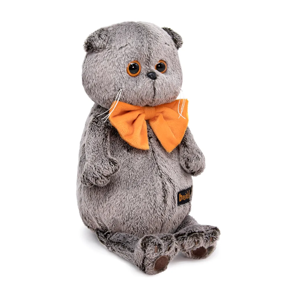 Игрушка Кот Басик в галстуке-бабочке Ks25-031 от plush.team