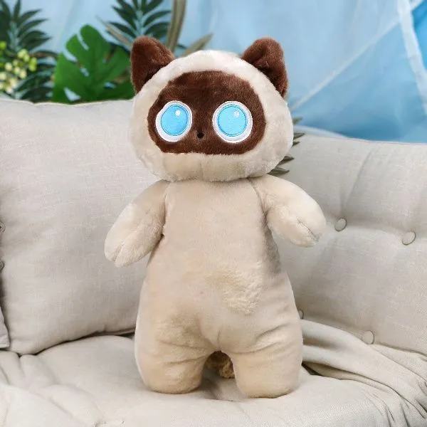 фото игрушки Кот Молчун, 50 см (Бежевый)