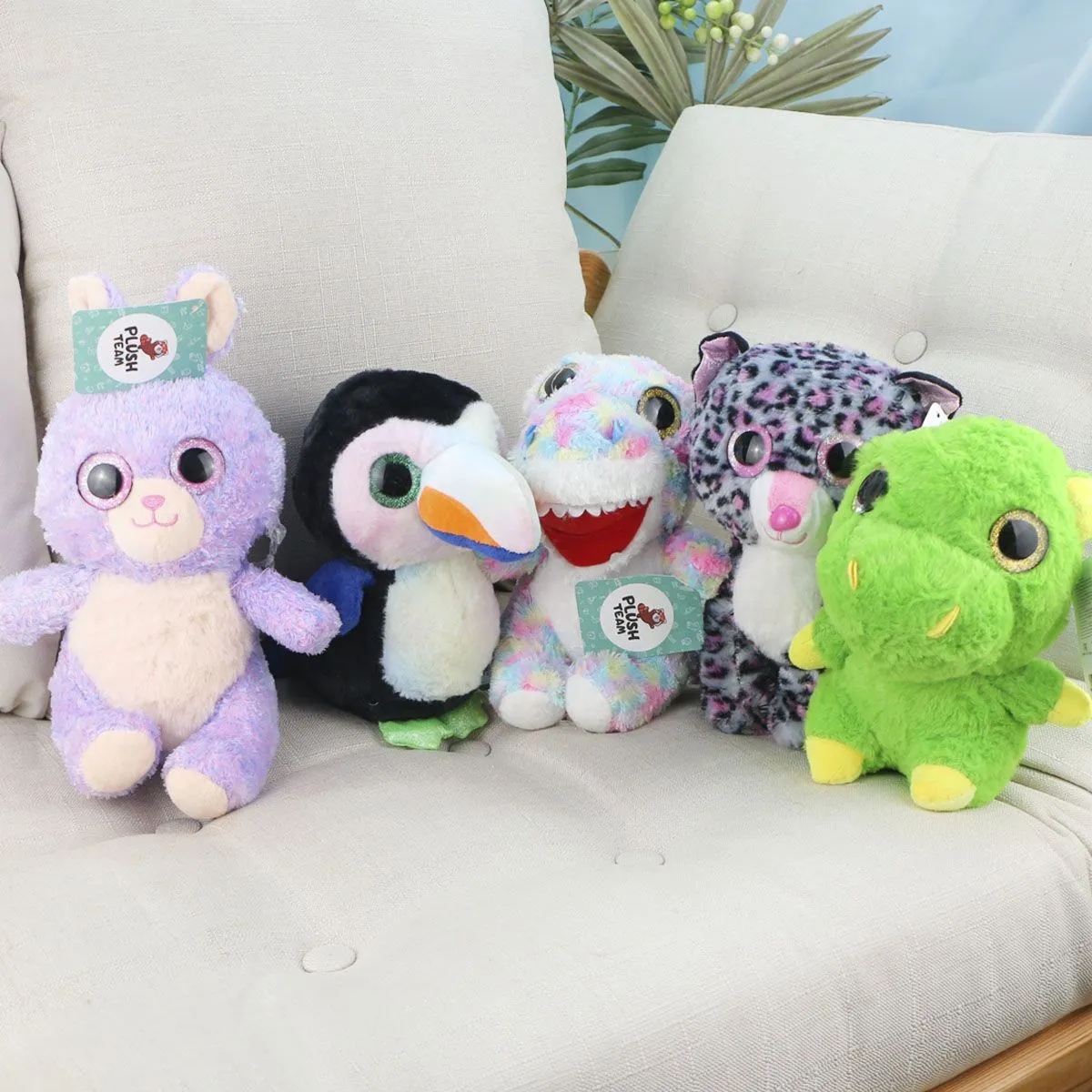 Глазастый зоопарк Миу в ассортименте, 24 см от plush.team