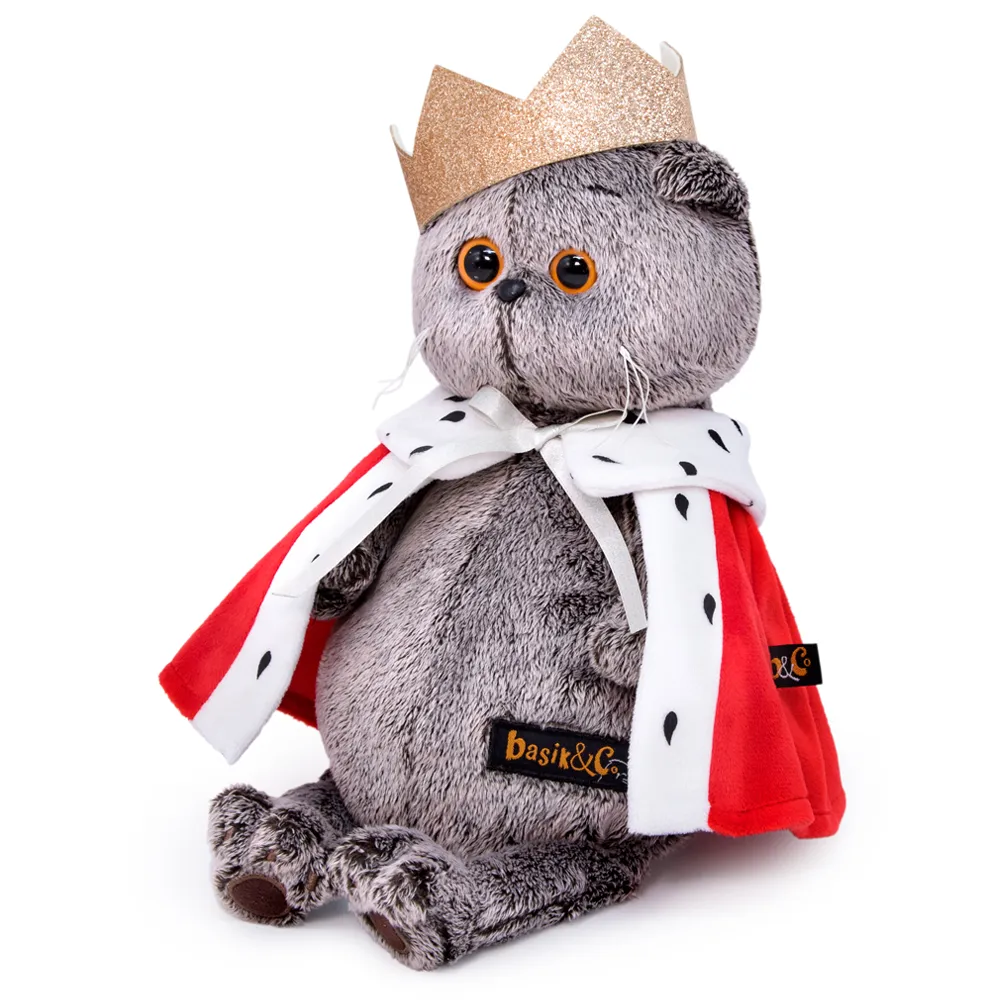 Игрушка Кот Басик - царь Ks22-159 от plush.team