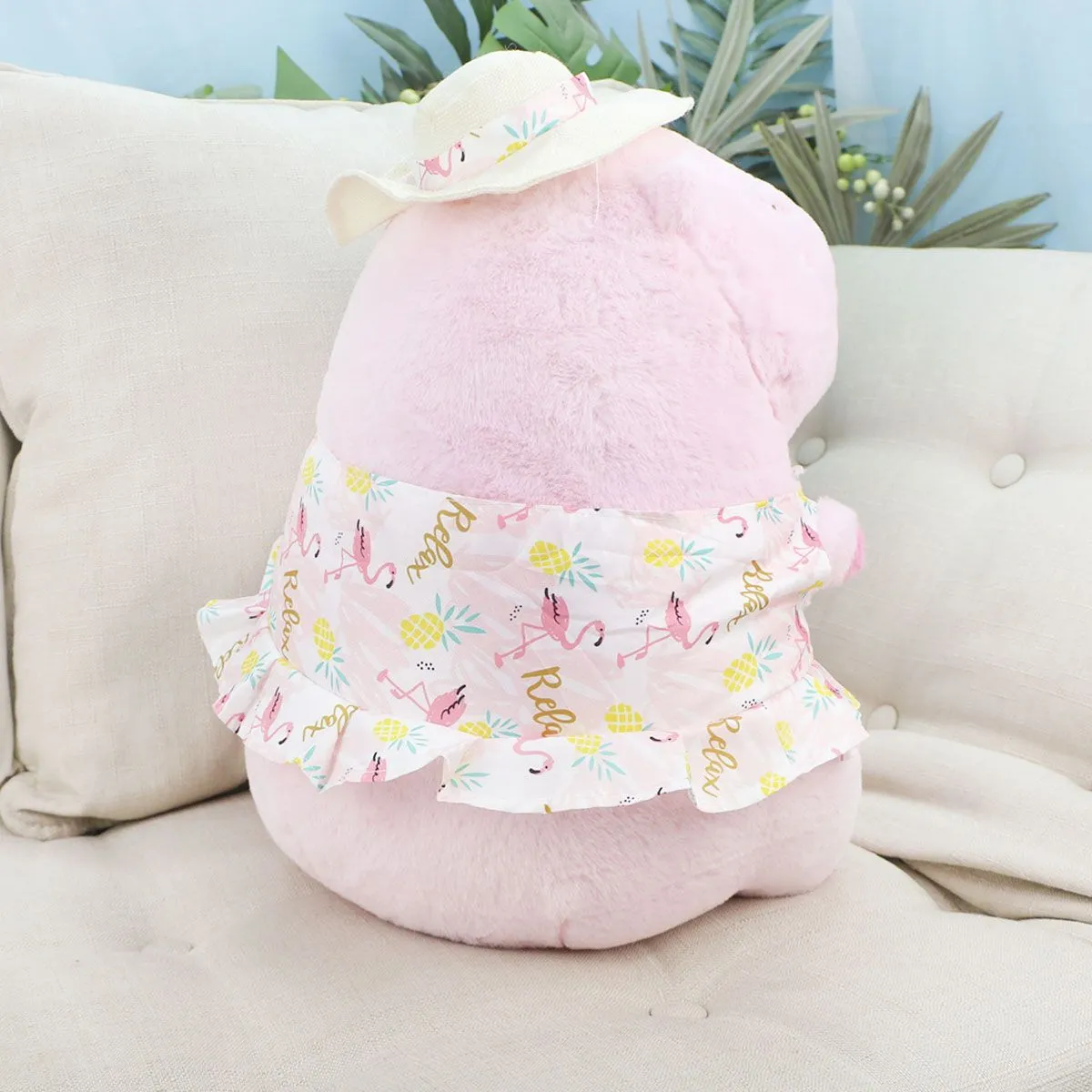 Капибара в одежде и шляпе, 40 см от plush.team
