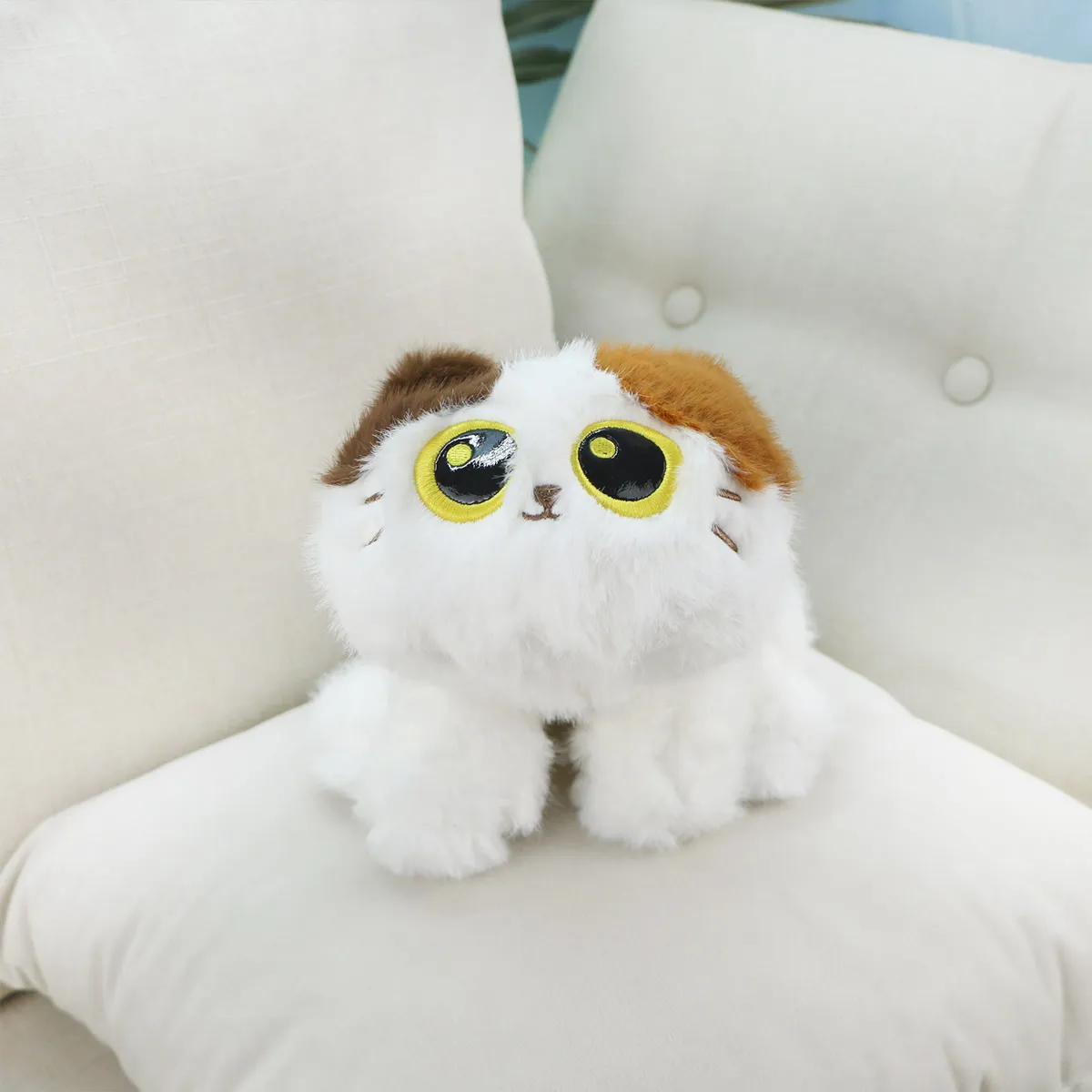 Кот Молчун сидячий, 25 см от plush.team