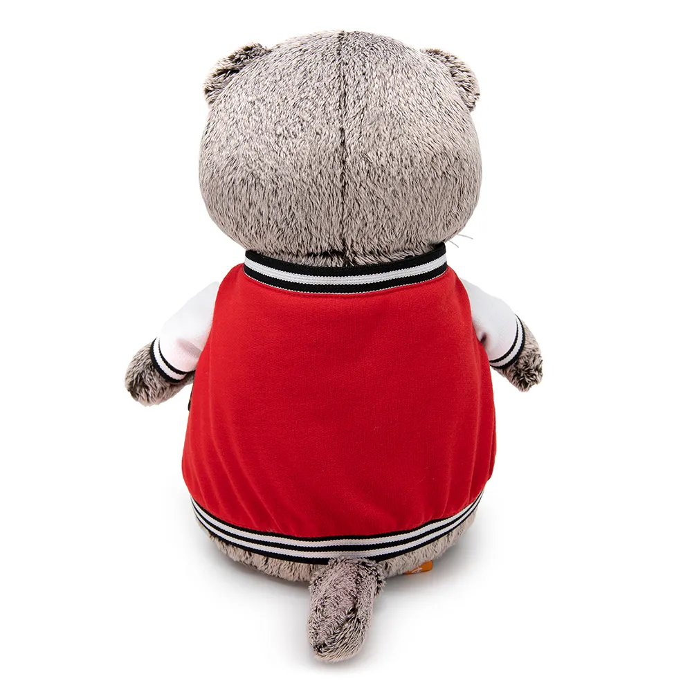 Игрушка Кот Басик в клубной куртке от plush.team