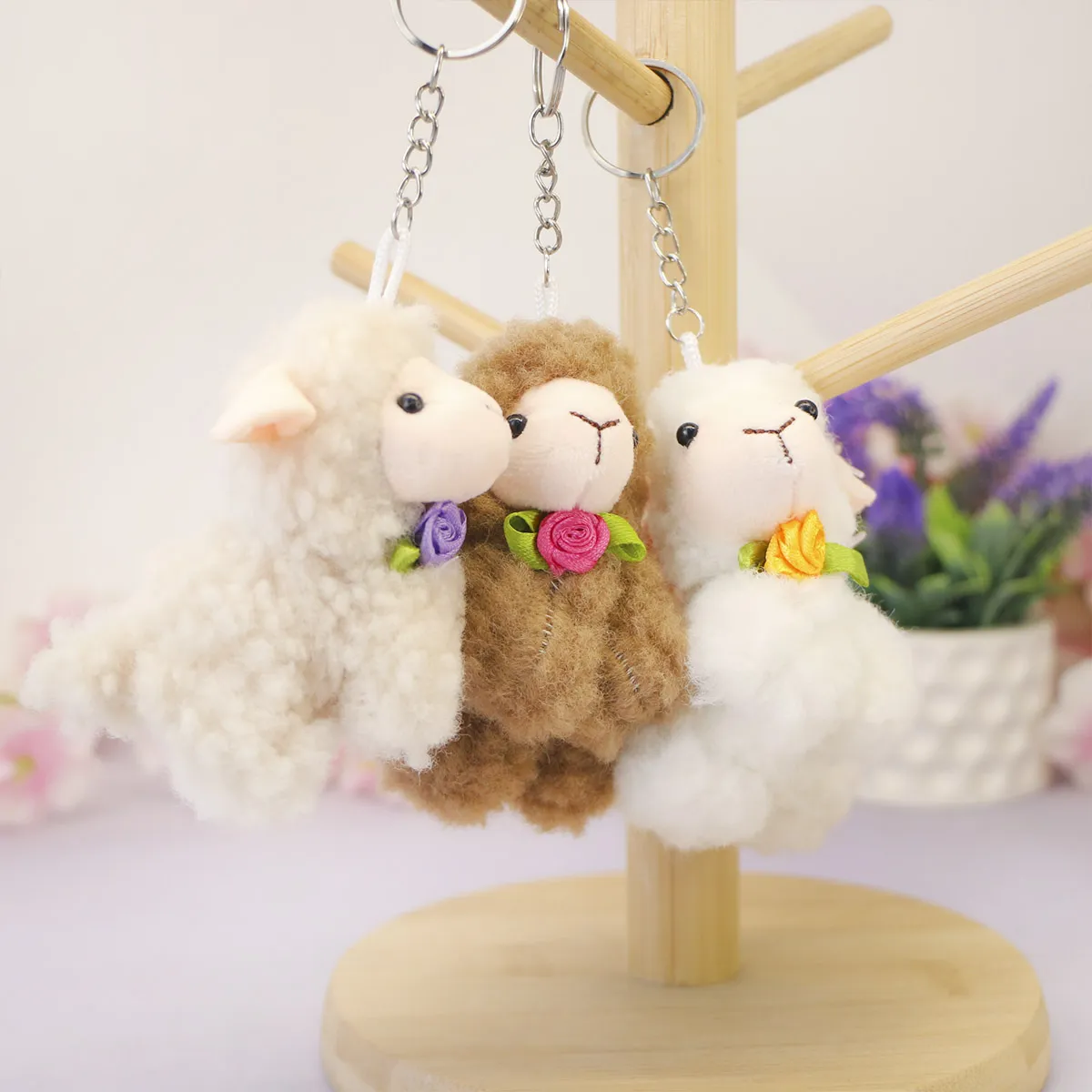 Овечка кучерявая 826, 8 см от plush.team