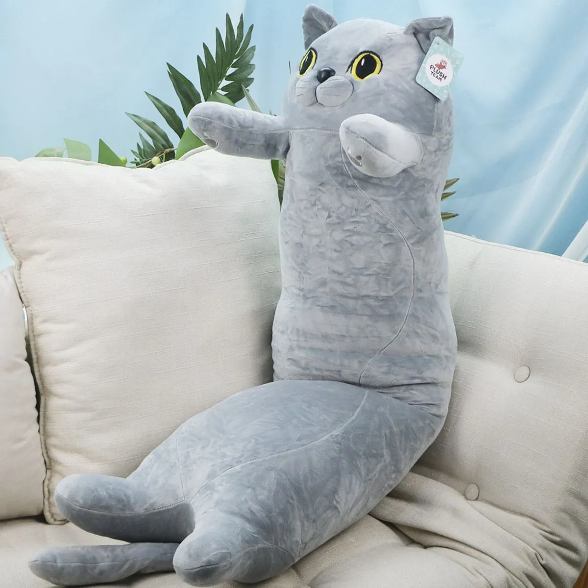 Кот Британец обнимашка, 100 см от plush.team