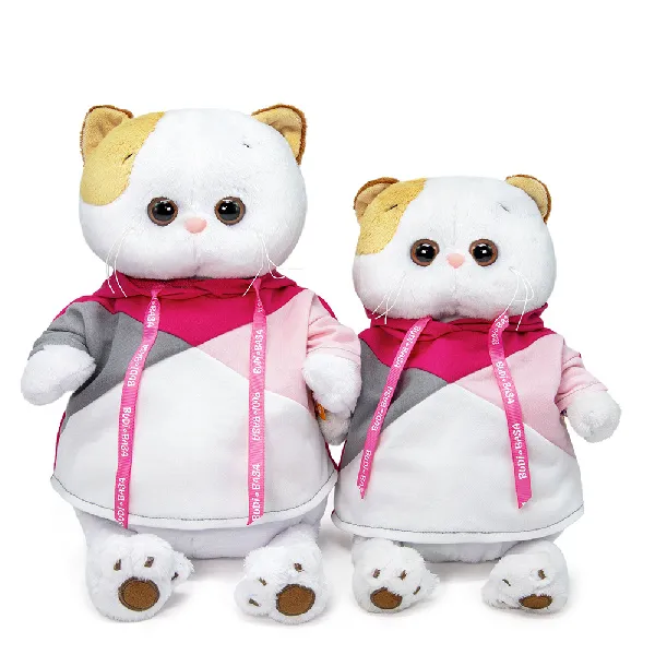 фото игрушки Игрушка Кошечка Ли-Ли в разноцветной толстовке LK24-085