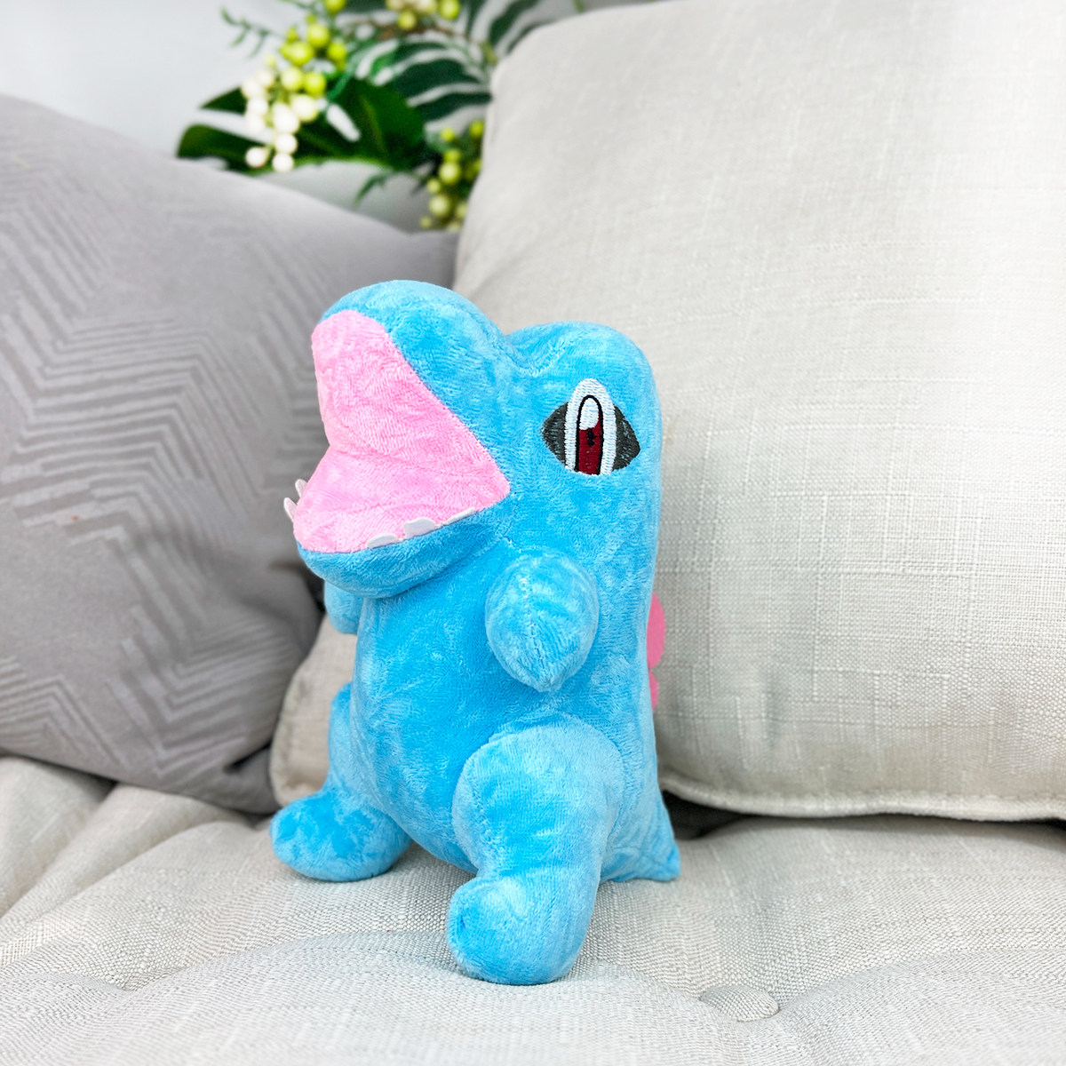 фото игрушки Динозавр голубой, 18 см