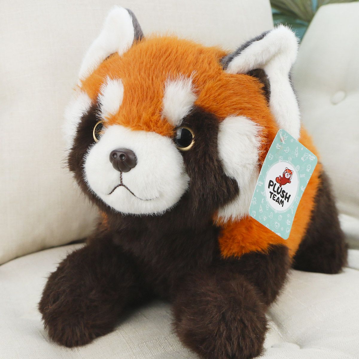 Красная панда игривый Тимоша, 37 см от plush.team